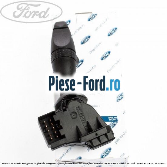 Maneta comanda stergator cu functie stergator spate functie intermitenta Ford Mondeo 2000-2007 2.0 TDCi 131 cai  #4E8F7EBFF5
