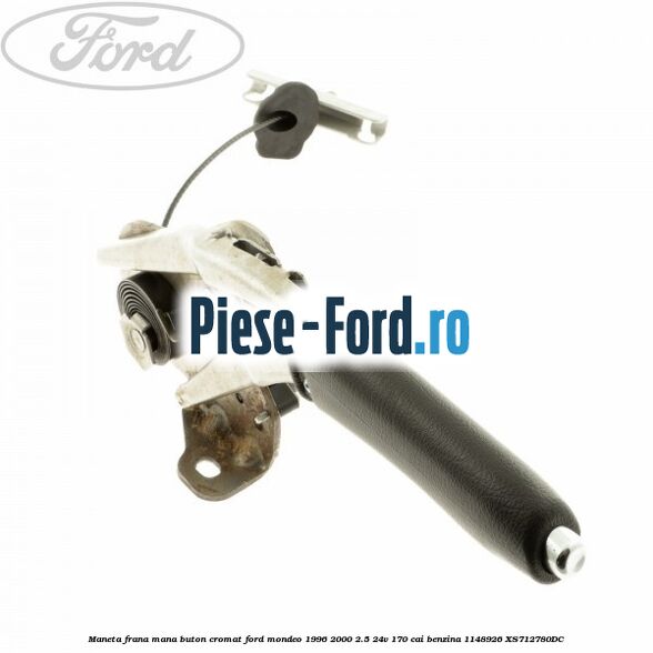 Maneta frana mana buton cromat Ford Mondeo 1996-2000 2.5 24V 170 cai benzina