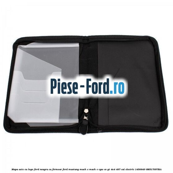 Mapa acte cu logo Ford neagra cu fermoar Ford Mustang Mach-E MACH-E (CGW) EV GT 4x4 487 cai electric #2120A334EE