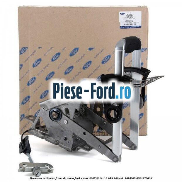 Mecanism actionare frana de mana Ford S-Max 2007-2014 1.8 TDCi 100 cai  #2CCA363DB1