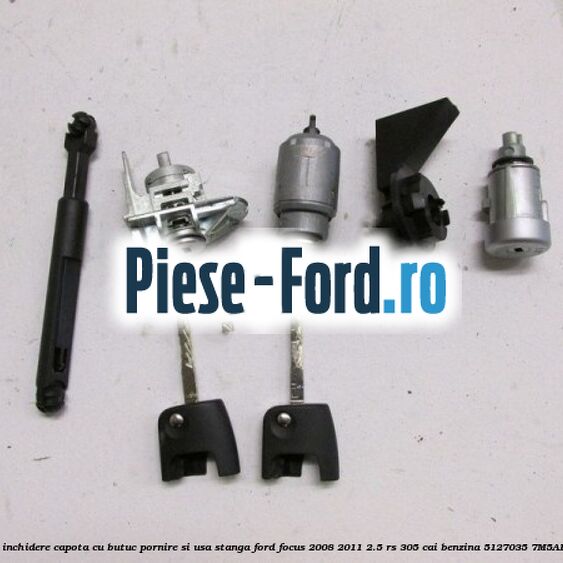 Mecanism inchidere capota cu butuc pornire Ford Focus 2008-2011 2.5 RS 305 cai benzina