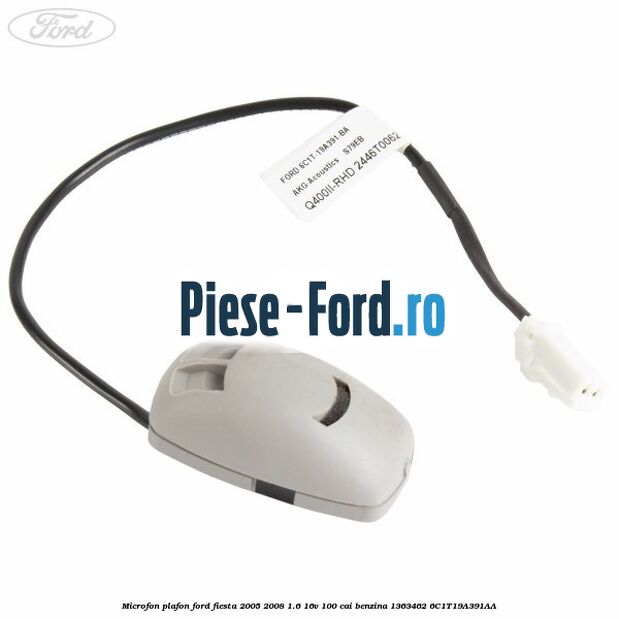 Microfon plafon Ford Fiesta 2005-2008 1.6 16V 100 cai benzina