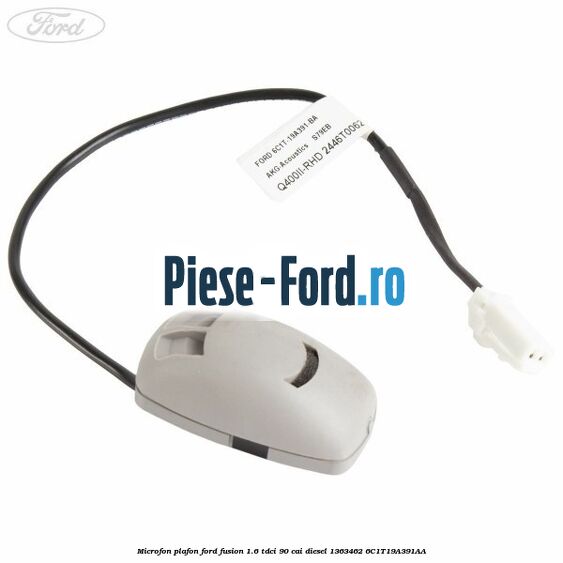 Microfon plafon Ford Fusion 1.6 TDCi 90 cai diesel