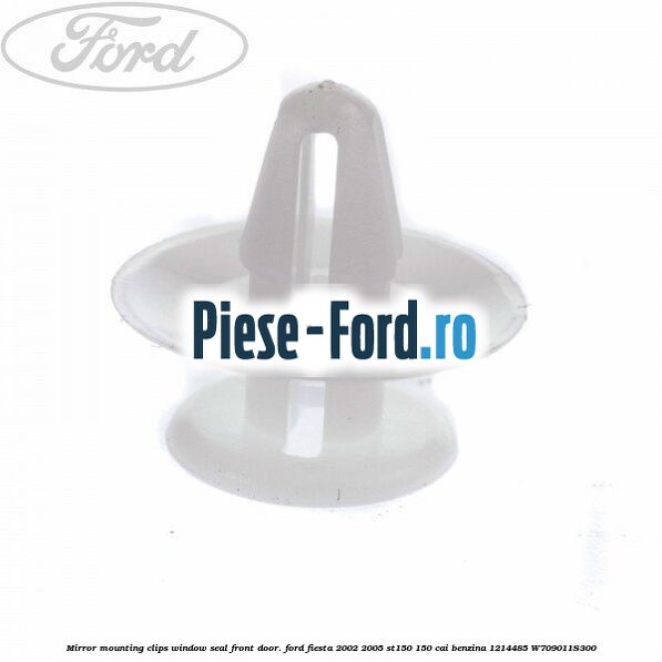 Mirror mounting clips, window seal, front door. Ford Fiesta 2002-2005 ST150 150 cai benzina #28CC03F0CC