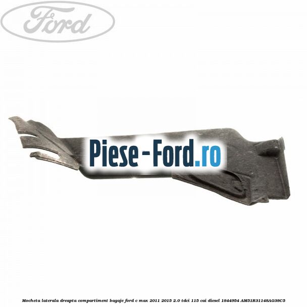 Insonorizant usa spate dreapta Ford C-Max 2011-2015 2.0 TDCi 115 cai diesel