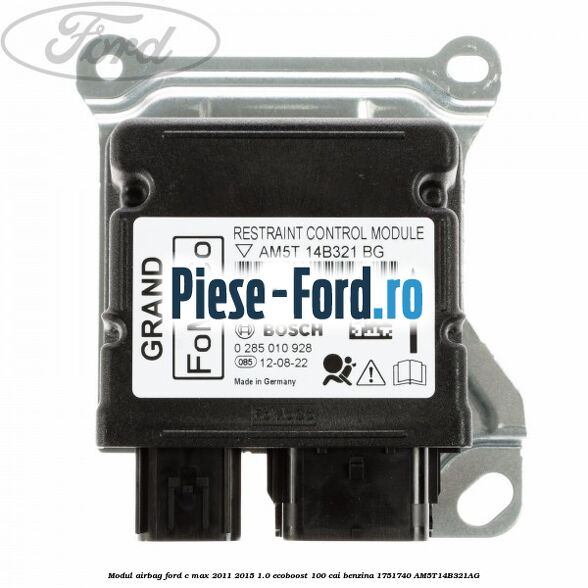 Mecanism reglare inaltime centura fata Ford C-Max 2011-2015 1.0 EcoBoost 100 cai benzina