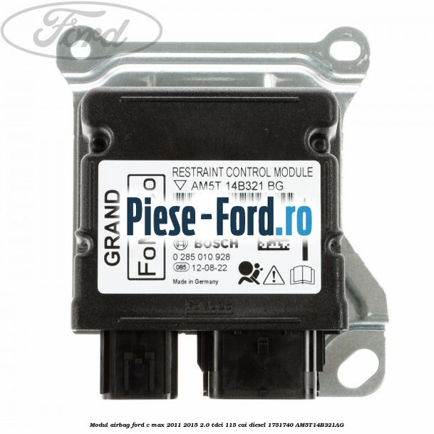 Mecanism reglare inaltime centura fata Ford C-Max 2011-2015 2.0 TDCi 115 cai diesel