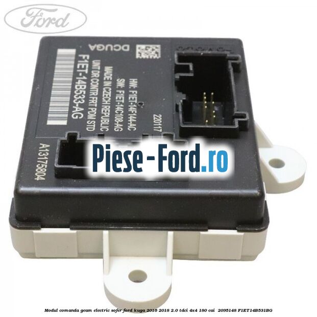 Modul comanda geam electric sofer Ford Kuga 2016-2018 2.0 TDCi 4x4 180 cai  #E983831A5E
