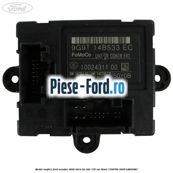 Modul confort Ford Mondeo 2008-2014 2.2 TDCi 175 cai #D59C4A700B