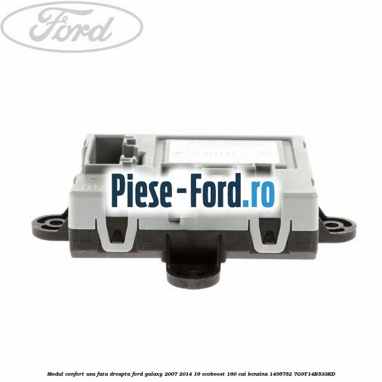 Modul confort usa fata dreapta Ford Galaxy 2007-2014 1.6 EcoBoost 160 cai #457F450CEC