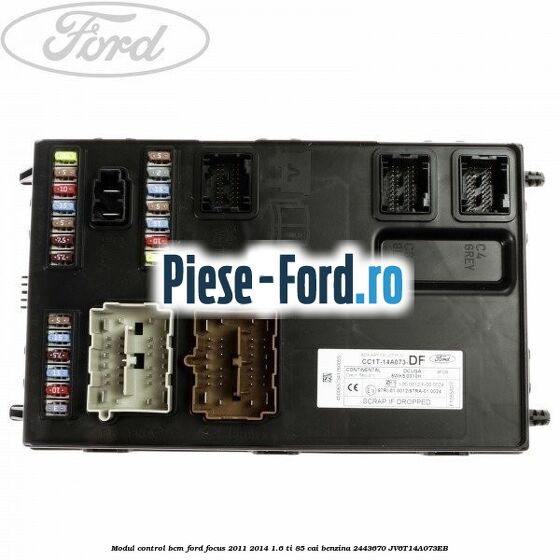 Modul control BCM Ford Focus 2011-2014 1.6 Ti 85 cai benzina