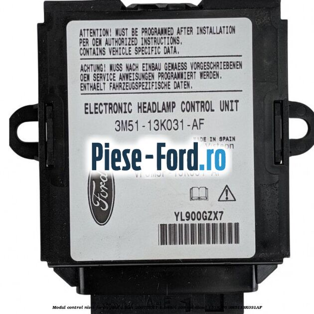 Modul control emisii filtru particule DPF Ford C-Max 2007-2011 1.6 TDCi 109 cai diesel