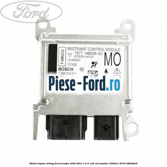 Instalatie electrica airbag lateral scaun fata dreapta Ford Mondeo 2008-2014 1.6 Ti 125 cai benzina