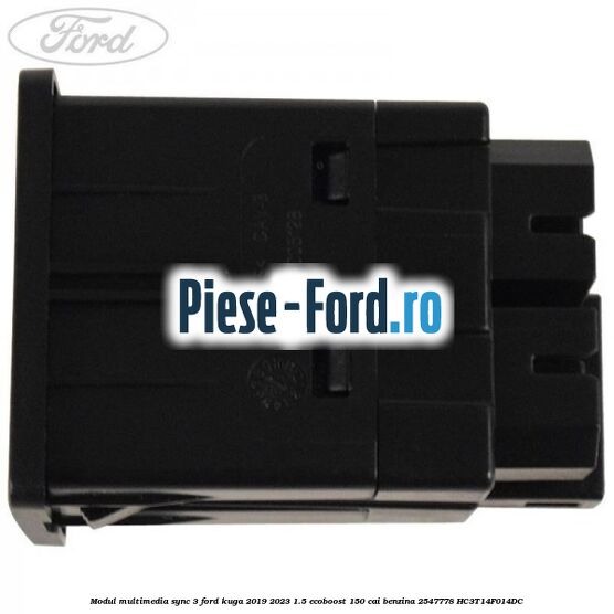 Modul multimedia Sync 3 Ford Kuga 2019-2023 1.5 EcoBoost 150 cai benzina #B6A72C29BA