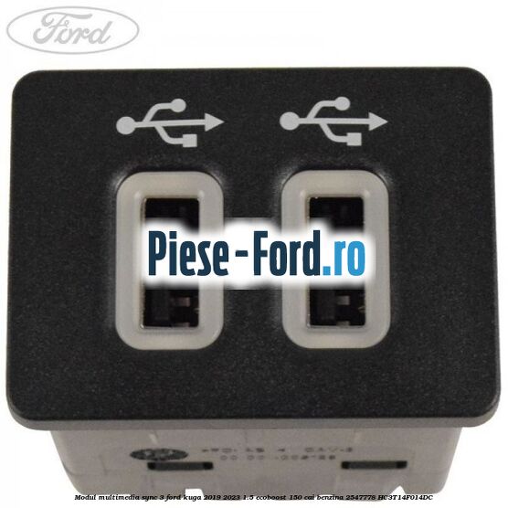 Modul multimedia Sync 3 Ford Kuga 2019-2023 1.5 EcoBoost 150 cai benzina #B6A72C29BA