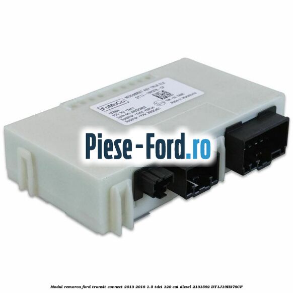 Carlig remorcare model lung Ford Transit Connect 2013-2018 1.5 TDCi 120 cai diesel