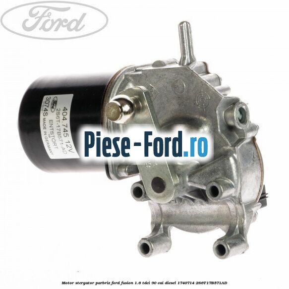 Motor stergator parbriz Ford Fusion 1.6 TDCi 90 cai diesel