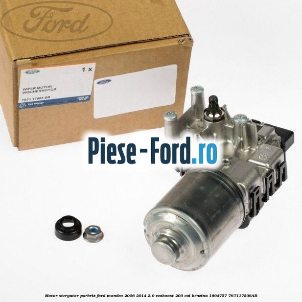 Motor stergator parbriz Ford Mondeo 2008-2014 2.0 EcoBoost 203 cai benzina