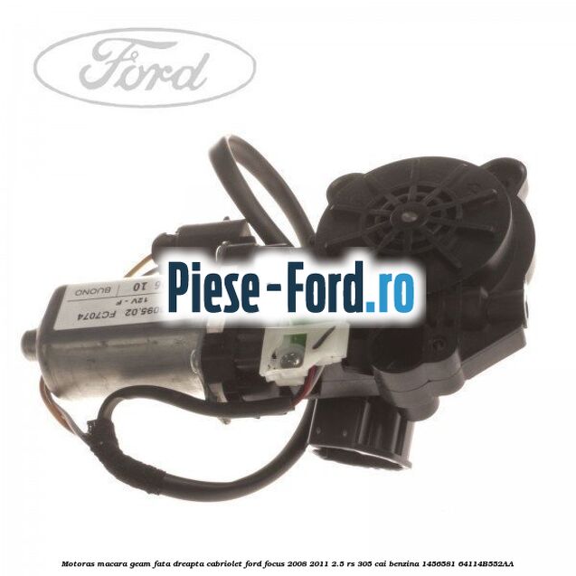 Macara geam spate stanga manuala Ford Focus 2008-2011 2.5 RS 305 cai benzina