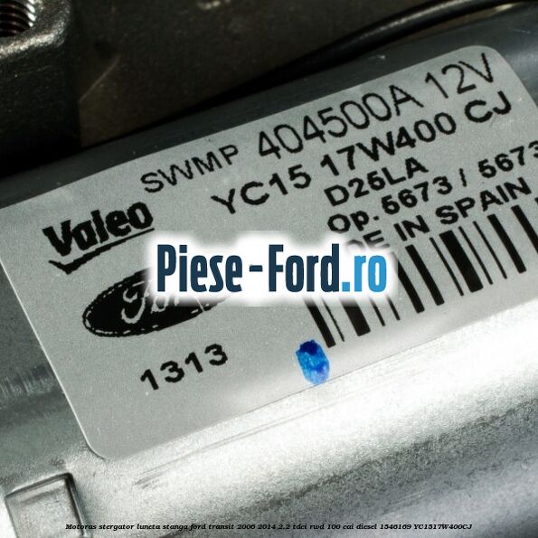 Motoras stergator luneta stanga Ford Transit 2006-2014 2.2 TDCi RWD 100 cai diesel #BCA75CA8D9