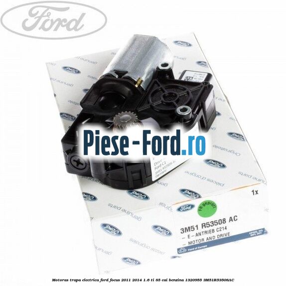 Motoras trapa electrica Ford Focus 2011-2014 1.6 Ti 85 cai benzina