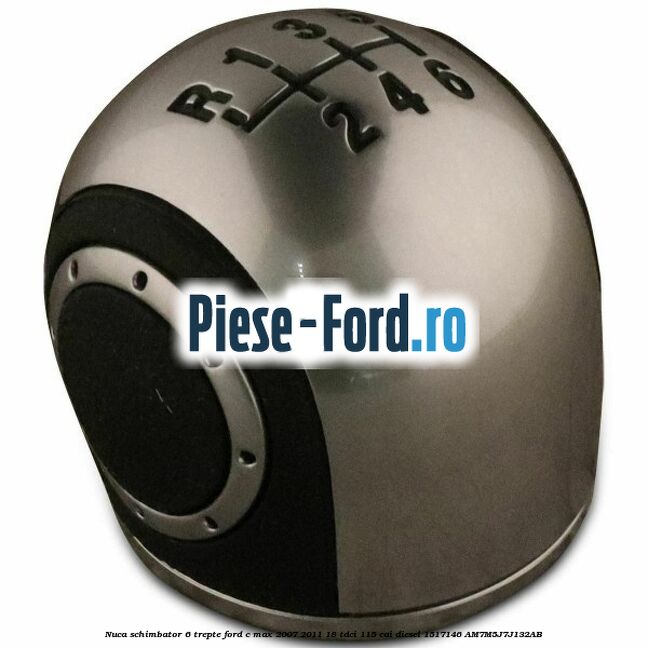 Nuca schimbator, 6 trepte Ford C-Max 2007-2011 1.8 TDCi 115 cai #211CE06DF5