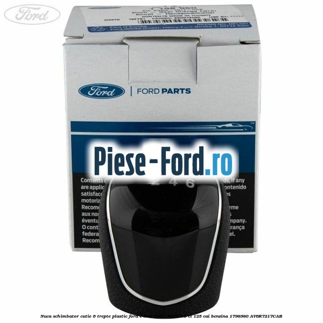 Nuca schimbator, cutie 6 trepte plastic Ford C-Max 2011-2015 1.6 Ti 125 cai benzina