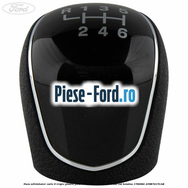 Nuca schimbator, cutie 6 trepte plastic Ford C-Max 2011-2015 1.6 Ti 125 cai benzina #9D61A35F94