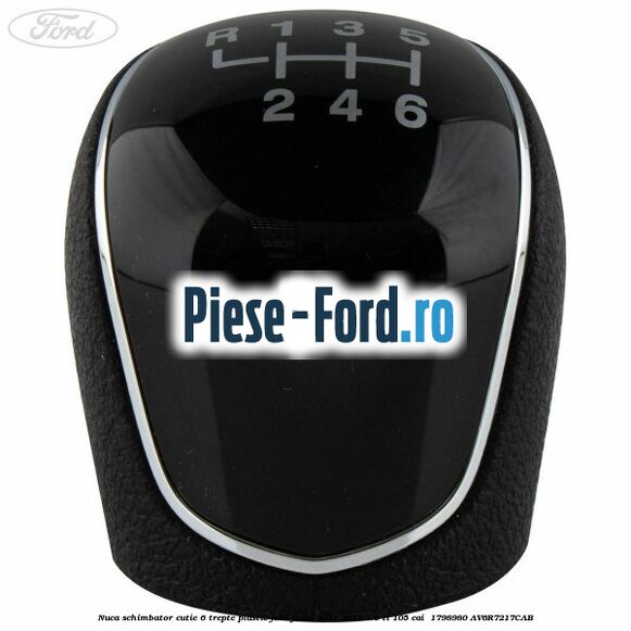 Nuca schimbator, cutie 6 trepte plastic Ford Focus 2011-2014 1.6 Ti 105 cai  #4F1EC6F518