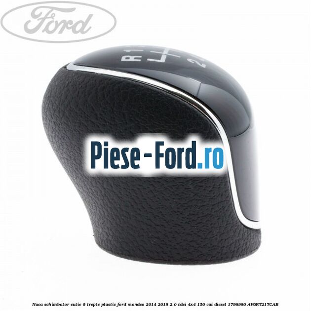 Nuca schimbator, cutie 6 trepte plastic Ford Mondeo 2014-2018 2.0 TDCi 4x4 150 cai diesel #DD1E4AD23F