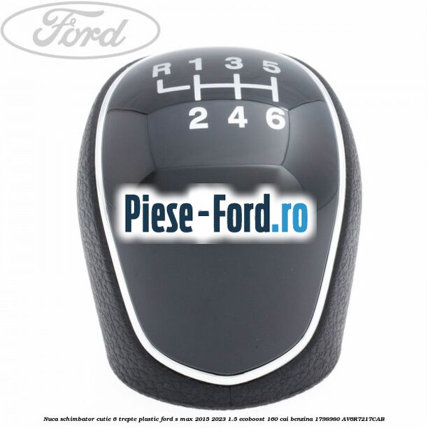 Nuca schimbator, cutie 6 trepte plastic Ford S-Max 2015-2023 1.5 EcoBoost 160 cai #30FEAC1F8E Nuca schimbator, cutie 6 trepte plastic Ford S-Max 2015-2023 1.5 EcoBoost 160 cai benzina #30FEAC1F8E