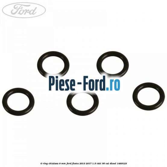 O ring chiulasa 6 mm Ford Fiesta 2013-2017 1.5 TDCi 95 cai