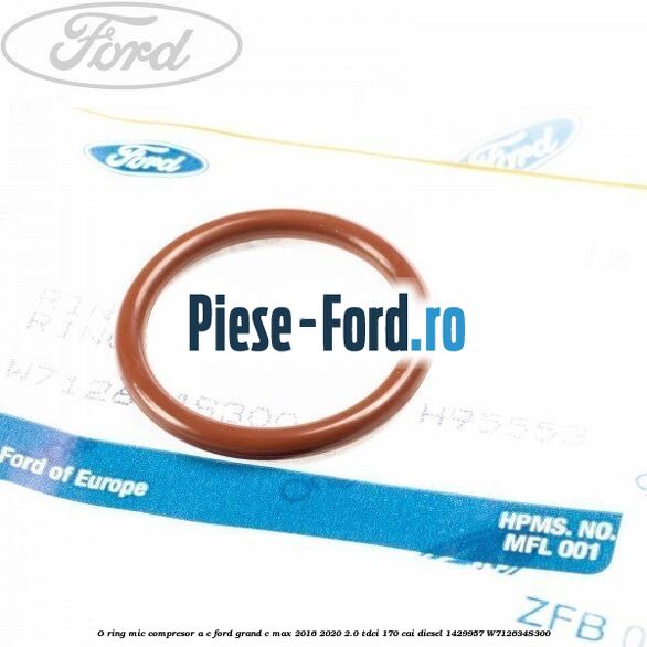 O-ring mic compresor A/C Ford Grand C-Max 2016-2020 2.0 TDCi 170 cai diesel #6E774B4126