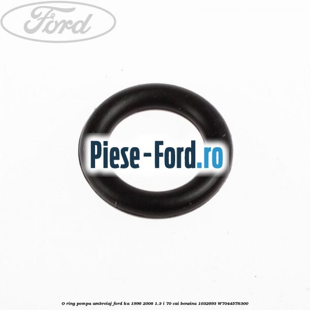 O-ring pompa ambreiaj Ford Ka 1996-2008 1.3 i 70 cai benzina #FAB944C0E2