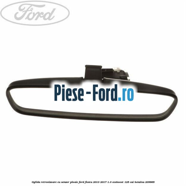 Geam oglinda stanga cu incalzire Ford Fiesta 2013-2017 1.0 EcoBoost 125 cai benzina