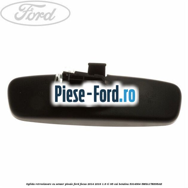 Oglida retrovizoare cu senzor ploaie Ford Focus 2014-2018 1.6 Ti 85 cai benzina