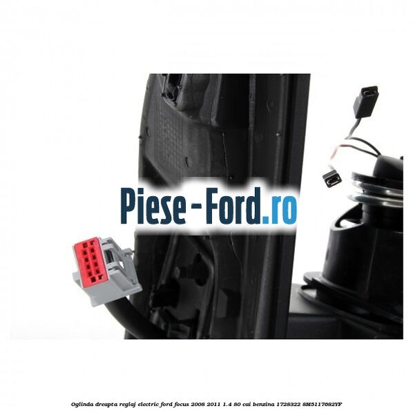 Oglinda dreapta reglaj electric Ford Focus 2008-2011 1.4 80 cai benzina #3F45B083F9