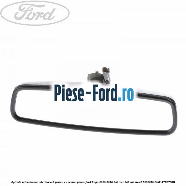 Oglinda dreapta reglaj electric cu rabatare Ford Kuga 2013-2016 2.0 TDCi 140 cai diesel
