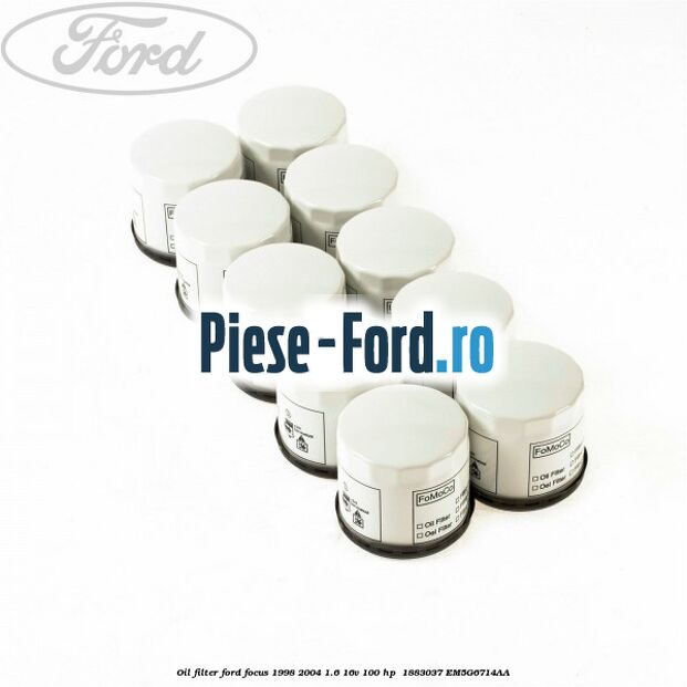 Oil filter Ford Focus 1998-2004 1.6 16V 100 HP  #20558F3148