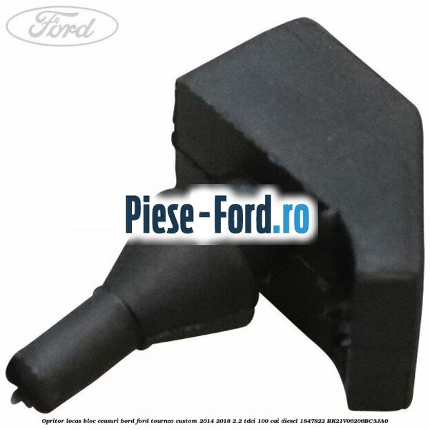 Membrana anti vibratii geam fata Ford Tourneo Custom 2014-2018 2.2 TDCi 100 cai diesel