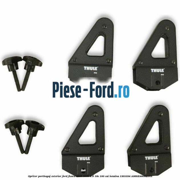 Opritor portbagaj exterior Ford Fiesta 2005-2008 1.6 16V 100 cai benzina #A7EB986CBB