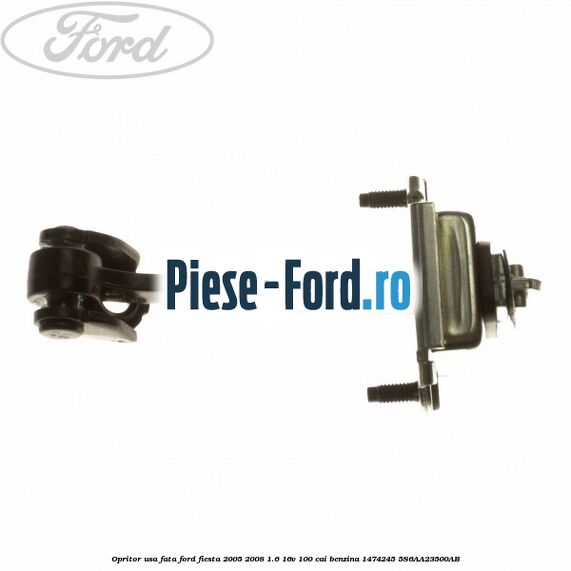 Opritor usa fata Ford Fiesta 2005-2008 1.6 16V 100 cai benzina