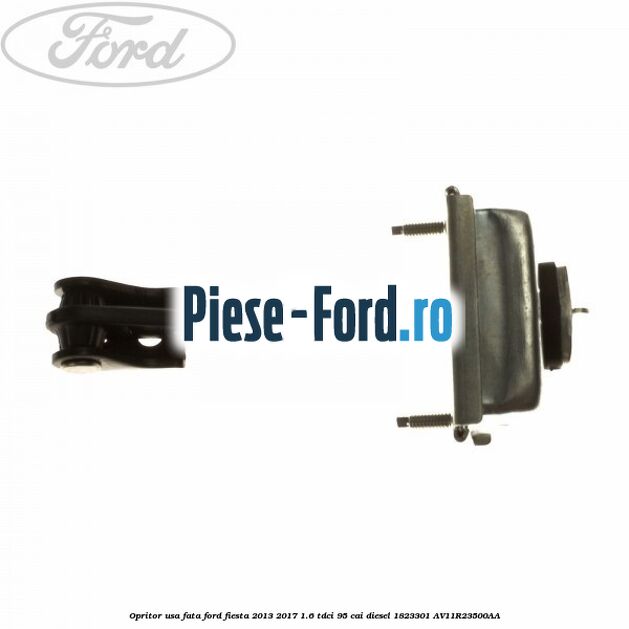 Opritor usa fata Ford Fiesta 2013-2017 1.6 TDCi 95 cai diesel