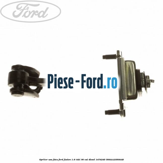 Maner usa torque grey Ford Fusion 1.6 TDCi 90 cai diesel