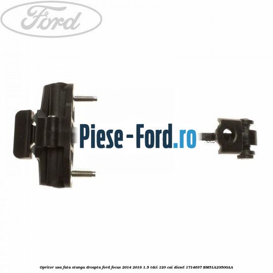 Opritor usa fata stanga-dreapta Ford Focus 2014-2018 1.5 TDCi 120 cai diesel