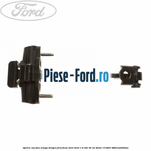 Opritor usa fata stanga-dreapta Ford Focus 2014-2018 1.6 TDCi 95 cai diesel