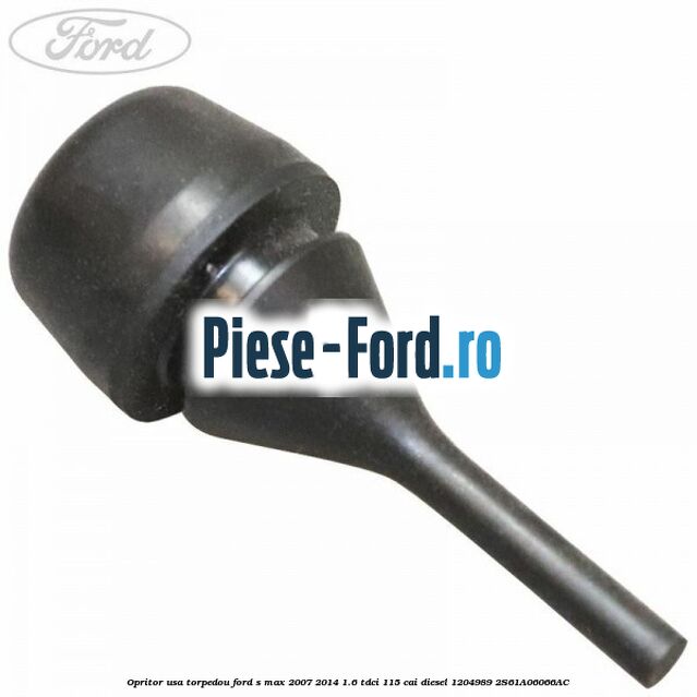 Material insonorizant aripa spate Ford S-Max 2007-2014 1.6 TDCi 115 cai diesel