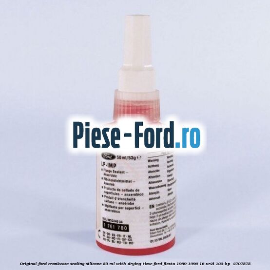 Original Ford crankcase sealing silicone 50 ml with drying time Ford Fiesta 1989-1996 1.6 XR2i 103 HP #083C6B9A36