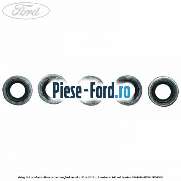 Oring 3/8 conducta clima aeroterma Ford Mondeo 2014-2018 1.5 EcoBoost 160 cai benzina #A04A5C8508