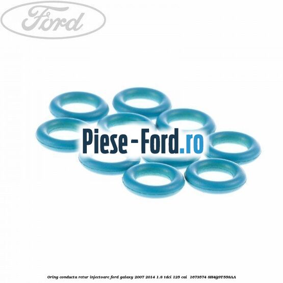 Oring conducta retur injectoare Ford Galaxy 2007-2014 1.8 TDCi 125 cai  #018CC6736E